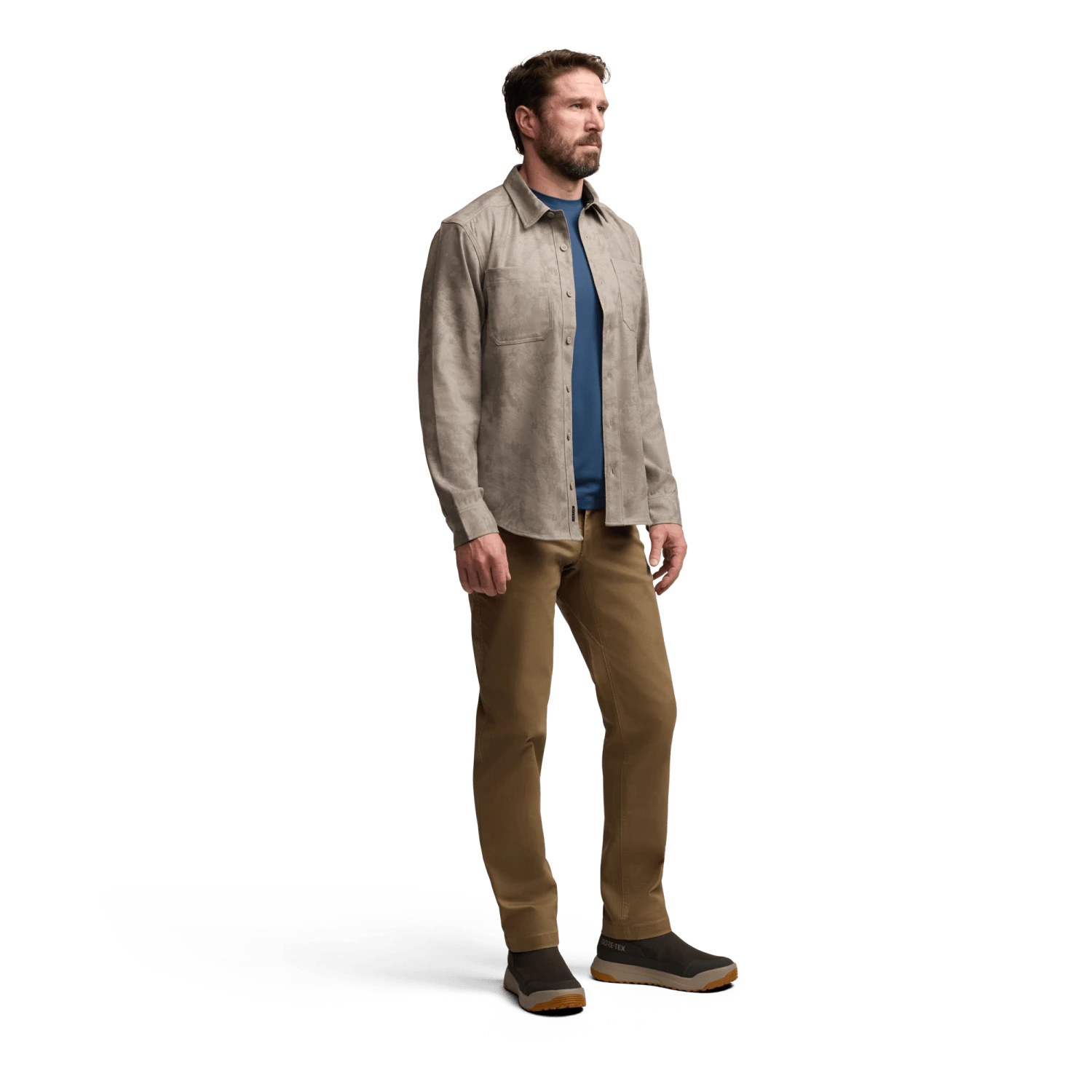 Bridger Camo LS Flannel